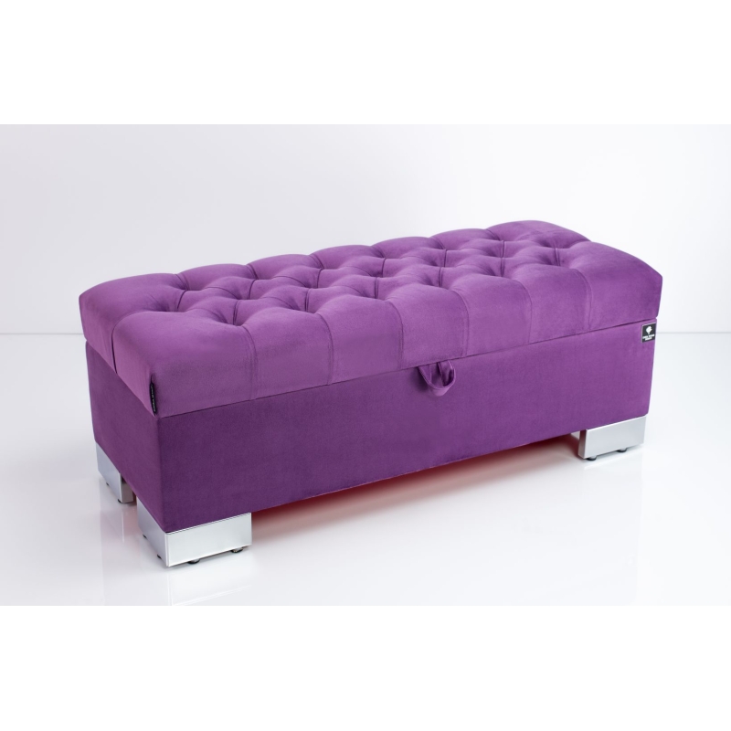 Tufted Storage Bench